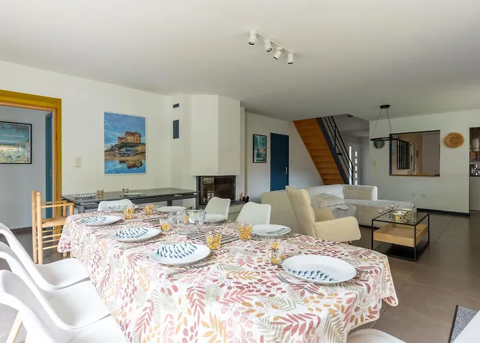 Moderne A - 5 Chambres, Piscine Chauffee, Proche Lac, Piste Cyclable - Fr-1-319-625 Villa Biscarrosse