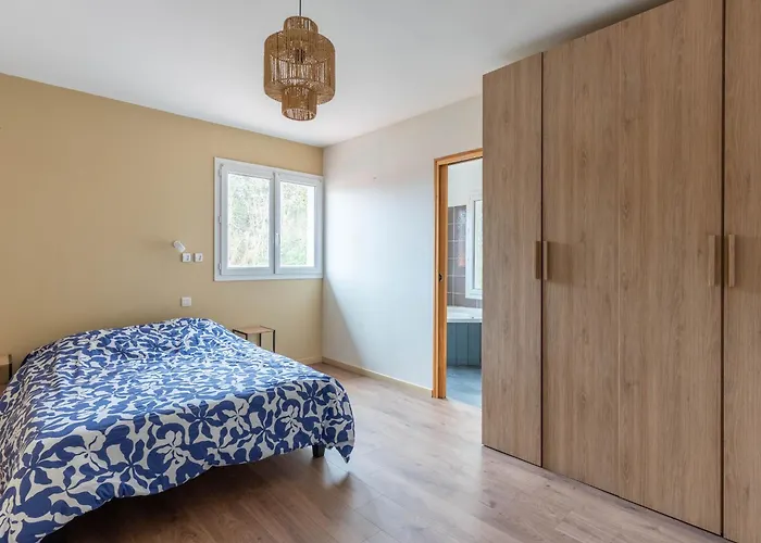 Villa Moderne A - 5 Chambres, Piscine Chauffee, Proche Lac, Piste Cyclable - Fr-1-319-625 Biscarrosse